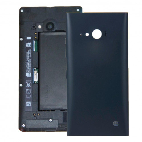 iPartsBuy Batterie Couverture Arrière pour Nokia Lumia 735 (Noir) SI550B509-08