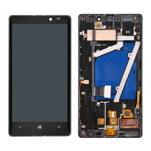 iPartsBuy LCD Écran + Écran Tactile Digitizer Assemblée avec Cadre pour Nokia Lumia 930 (Noir) SI0557551-07