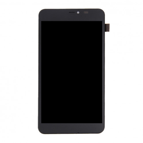 iPartsAcheter pour Microsoft Lumia 640 XL écran LCD + écran tactile Digitizer Assemblée avec cadre (Noir) SI558B643-06