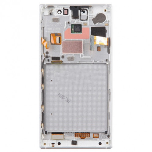 iPartsBuy LCD Écran + Écran Tactile Digitizer Assemblée avec Cadre pour Nokia Lumia 830 (Argent) SI563S837-07