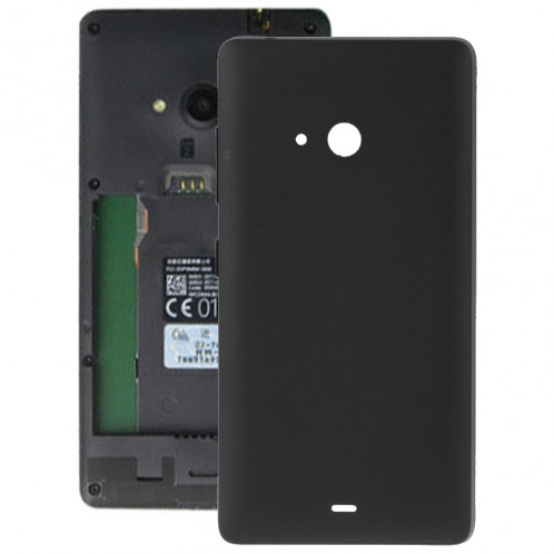 iPartsBuy pour Microsoft Lumia 540 couvercle de la batterie arrière (noir) SI010B1813-07