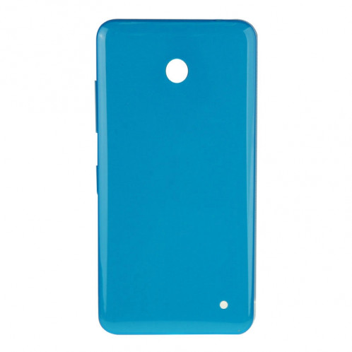 iPartsAcheter pour Nokia Lumia 635 boîtier couvercle arrière de la batterie + bouton latéral (bleu) SI318L1421-05