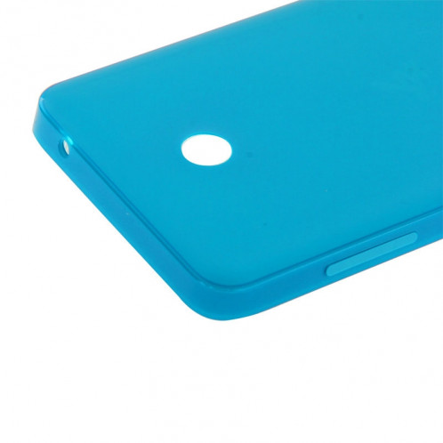 iPartsAcheter pour Nokia Lumia 635 boîtier couvercle arrière de la batterie + bouton latéral (bleu) SI318L1421-05