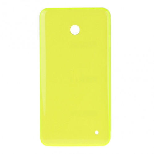 iPartsAcheter pour Nokia Lumia 635 boîtier couvercle arrière de la batterie + bouton latéral (jaune) SI318Y1570-05