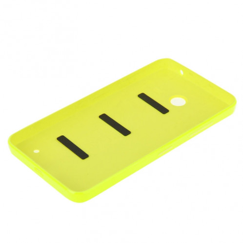 iPartsAcheter pour Nokia Lumia 635 boîtier couvercle arrière de la batterie + bouton latéral (jaune) SI318Y1570-05