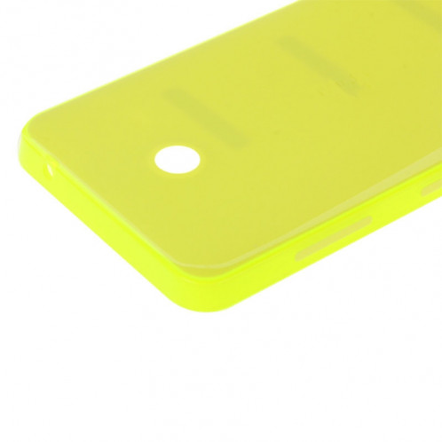 iPartsAcheter pour Nokia Lumia 635 boîtier couvercle arrière de la batterie + bouton latéral (jaune) SI318Y1570-05
