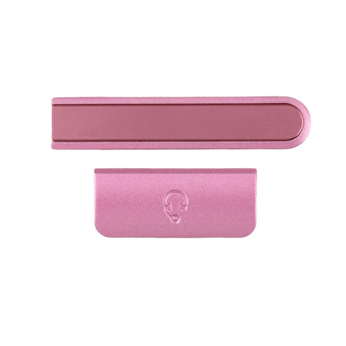 iPartsBuy Bouton d'écouteur et bouton de volume de remplacement pour Sony Xperia ZR / M36h (Magenta) SI552M372-05