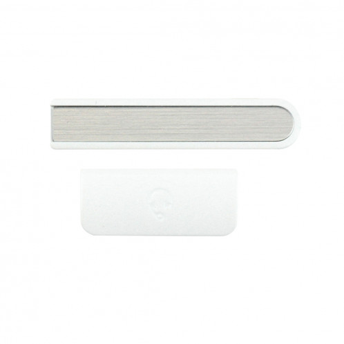 iPartsBuy Écouteur Bouton & Volume Bouton de Remplacement pour Sony Xperia ZR / M36h (Argent) SI552S1237-05