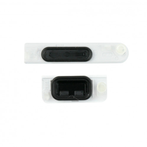 iPartsBuy Écouteur Bouton & Volume Bouton de Remplacement pour Sony Xperia ZR / M36h (Argent) SI552S1237-05