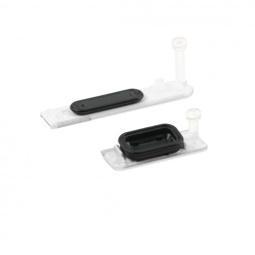 iPartsBuy Écouteur Bouton & Volume Bouton de Remplacement pour Sony Xperia ZR / M36h (Argent) SI552S1237-05