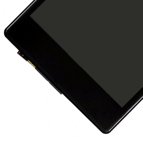 iPartsBuy LCD Affichage + Écran Tactile Digitizer Assemblée avec Cadre Remplacement pour Sony Xperia Z1 / L39h / C6902 / C6903 / C6906 / C6943 (Noir) SI024B882-010