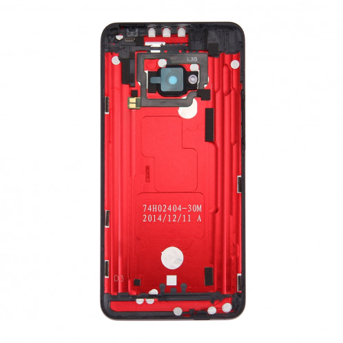 iPartsAcheter pour HTC One M7 / 801e Couvercle du boîtier complet (Boîtier avant LCD Cadre lunette + couvercle arrière) (Rouge) SI44RL719-010