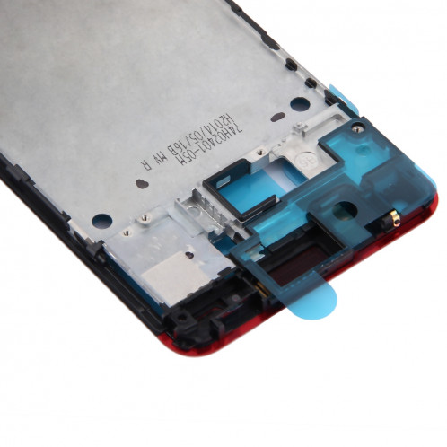 iPartsAcheter pour HTC One M7 / 801e Couvercle du boîtier complet (Boîtier avant LCD Cadre lunette + couvercle arrière) (Rouge) SI44RL719-010