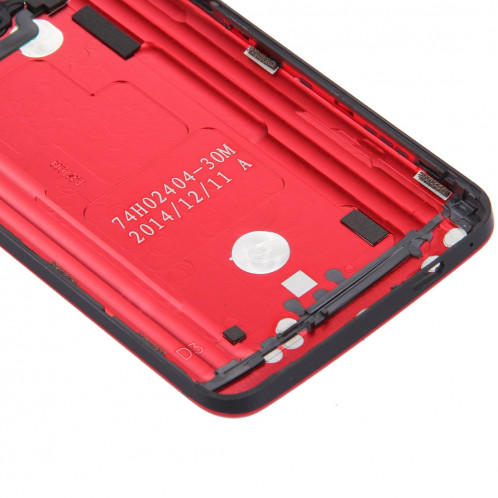Coque arrière pour HTC One M7 / 801e (rouge) SH45RL1951-06