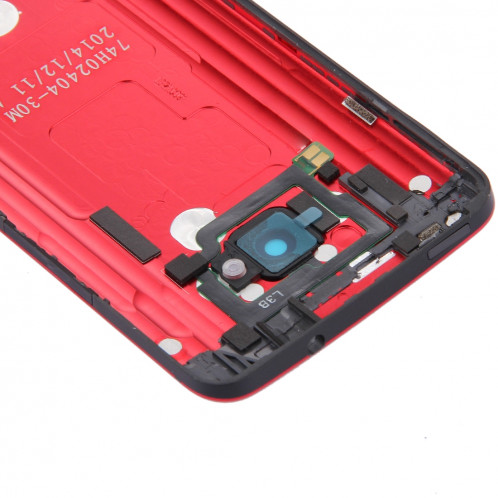 Coque arrière pour HTC One M7 / 801e (rouge) SH45RL1951-06