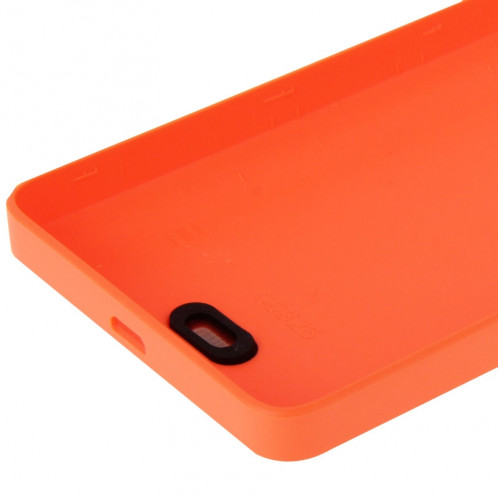 iPartsBuy remplacement de la couverture arrière de la batterie givrée pour Microsoft Lumia 430 (Orange) SI070E1424-05