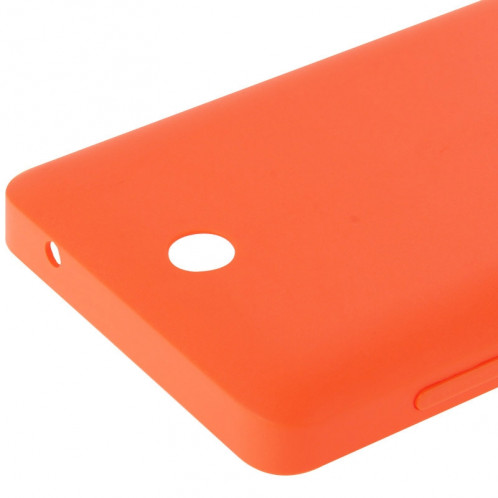 iPartsBuy remplacement de la couverture arrière de la batterie givrée pour Microsoft Lumia 430 (Orange) SI070E1424-05