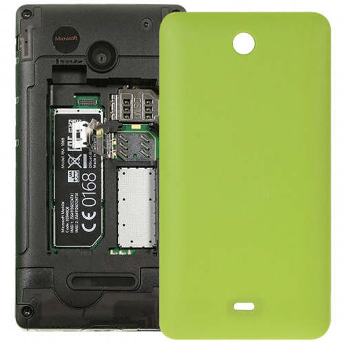 iPartsBuy remplacement de la couverture arrière de la batterie givrée pour Microsoft Lumia 430 (vert) SI070G1887-05