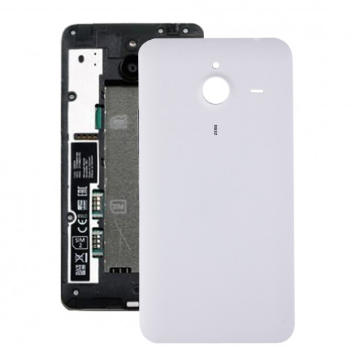 iPartsAcheter pour Microsoft Lumia 640 XL couvercle arrière de la batterie (blanc) SI400W1870-07