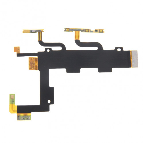 iPartsBuy Power Bouton et Volume Bouton et Microphone Ruban Flex Câble Remplacement pour Sony Xperia C3 SI28361025-04