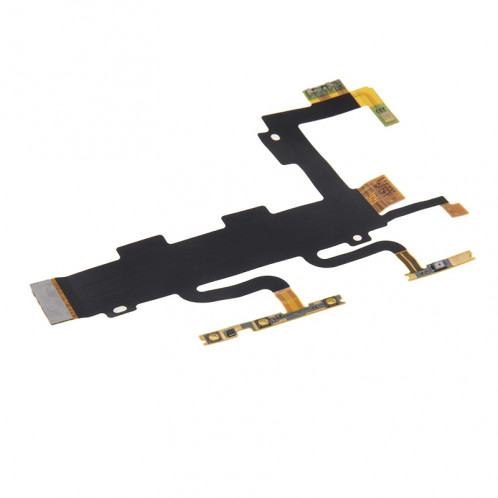 iPartsBuy Power Bouton et Volume Bouton et Microphone Ruban Flex Câble Remplacement pour Sony Xperia C3 SI28361025-04