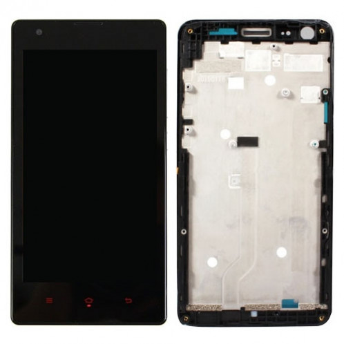 iPartsBuy Boîtier de cadre de l'écran de logement avant pour Xiaomi Redmi 3G Version (Noir) SI391B862-04