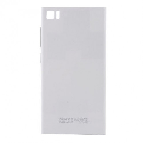 iPartsAcheter Couverture de logement arrière pour Xiaomi Mi3 (blanc) SI392W1063-04