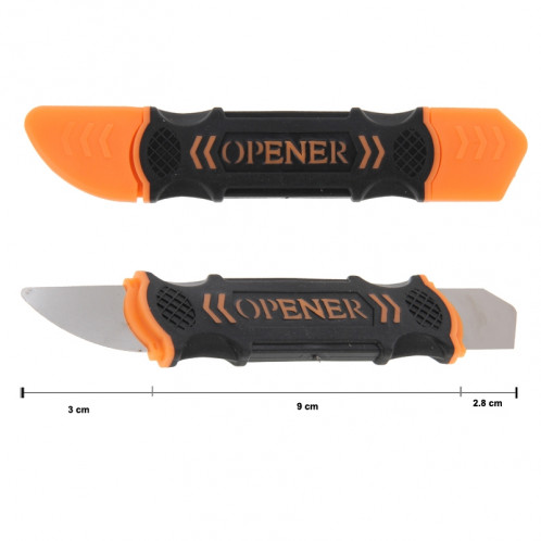 JAKEMY JM-OP14 2 en 1 Écran LCD Sperate Pilers & Flexible Double-extrémité Ouverture En Métal Outil de Pricing pour Samsung / iPhone / iPad / Ordinateur Portable / Tablet PC SJ3499301-06