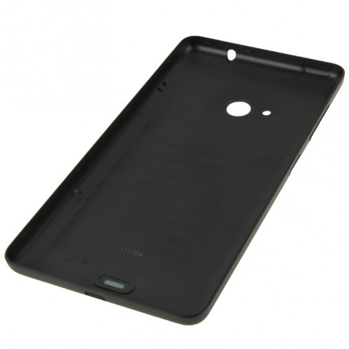 Couverture arrière de remplacement de batterie en plastique de couleur unie pour Microsoft Lumia 535 (noir) SC587B529-04