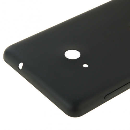 Couverture arrière de remplacement de batterie en plastique de couleur unie pour Microsoft Lumia 535 (noir) SC587B529-04