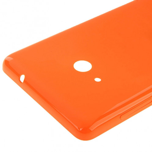 Couverture arrière de remplacement de batterie en plastique de couleur unie pour Microsoft Lumia 535 (orange) SC587E1927-04