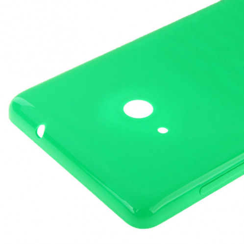 Couverture arrière de rechange de batterie en plastique de couleur unie pour Microsoft Lumia 535 (vert) SC587G389-04