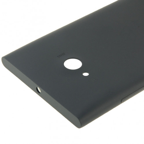 Couverture arrière de remplacement de batterie en plastique de couleur unie pour Nokia Lumia 730 (noir) SC588B1010-04