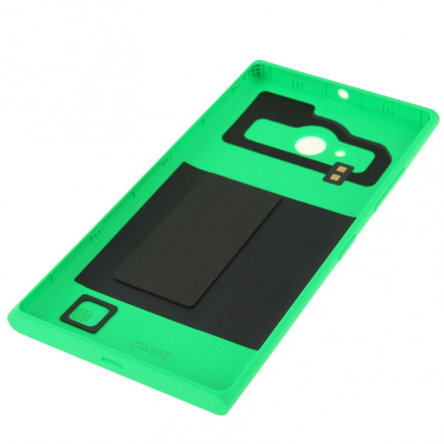 Couverture arrière de remplacement de batterie en plastique de couleur unie pour Nokia Lumia 730 (vert) SC588L596-04