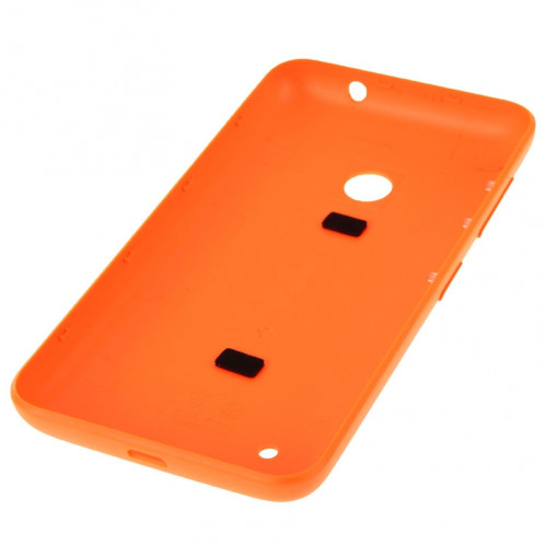 Couverture arrière de batterie en plastique couleur unie pour Nokia Lumia 530 / Rock / M-1018 / RM-1020 (Orange) SC589E452-04