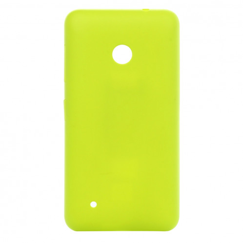 iPartsAcheter pour Nokia Lumia 530 couleur unie en plastique couvercle de la batterie arrière (jaune) SI589Y1180-06