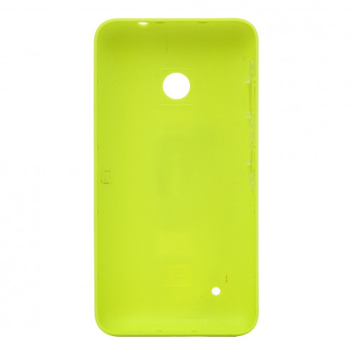 iPartsAcheter pour Nokia Lumia 530 couleur unie en plastique couvercle de la batterie arrière (jaune) SI589Y1180-06