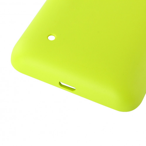 iPartsAcheter pour Nokia Lumia 530 couleur unie en plastique couvercle de la batterie arrière (jaune) SI589Y1180-06