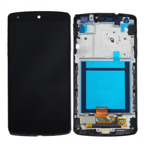 iPartsBuy LCD Display + écran tactile Digitizer Assemblée avec remplacement de cadre pour Google Nexus 5 / D820 / D821 (Noir) SI023B1473-08