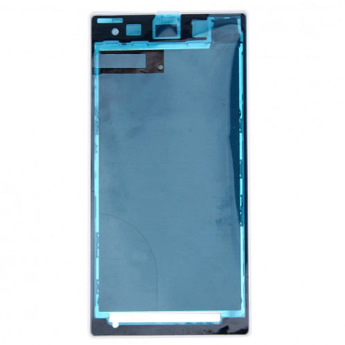 iPartsBuy Avant Logement LCD Cadre Lunette de remplacement pour Sony Xperia Z1 / C6902 / L39h / C6903 / C6906 / C6943 (Blanc) SI063W1031-06