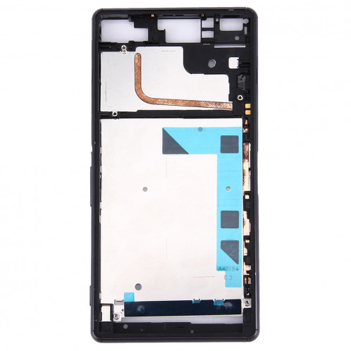 iPartsBuy Avant Logement LCD Cadre Lunette de remplacement pour Sony Xperia Z3 / L55w / D6603 (Noir) SI073B1795-06