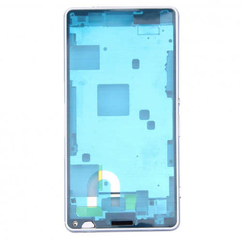 iPartsAcheter pour Sony Xperia Z3 Compact / D5803 / D5833 Boîtier Avant Cadre LCD Cadre (Blanc) SI082W253-06