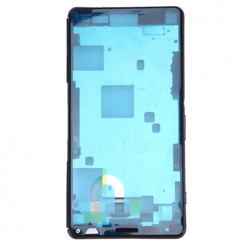 iPartsAcheter pour Sony Xperia Z3 Compact / D5803 / D5833 Boîtier Avant Cadre LCD Cadre Lunette (Noir) SI40821416-06