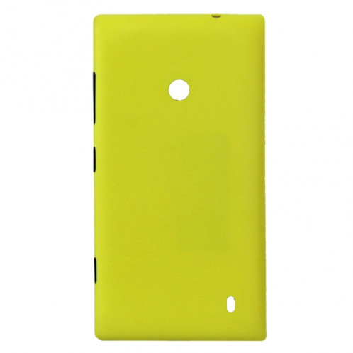 iPartsAcheter pour Nokia Lumia 520 couvercle du boîtier arrière en plastique (jaune) SI050Y615-06