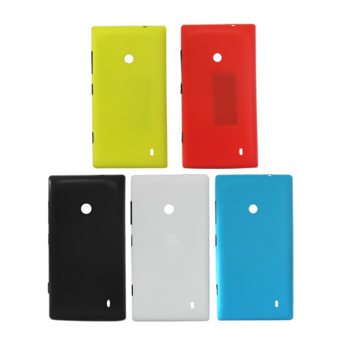 Couverture de boîtier arrière en plastique pour Nokia Lumia 520 (Blanc) SC050W398-06