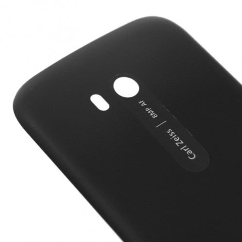 Surface lisse en plastique couvercle du boîtier arrière pour Nokia Lumia 822 (Noir) SS052B66-06