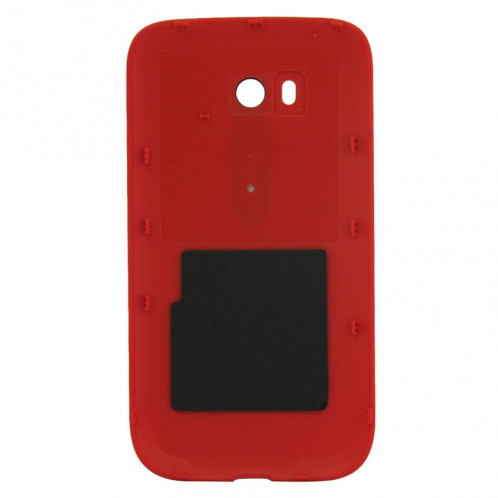 Surface lisse en plastique couvercle du boîtier arrière pour Nokia Lumia 822 (rouge) SS052R1635-06