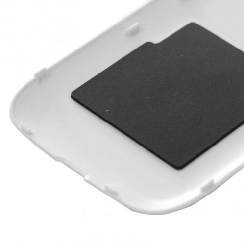 Surface lisse en plastique couvercle du boîtier arrière pour Nokia Lumia 822 (blanc) SS052W480-06
