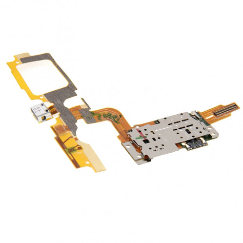 iPartsBuy Charge Port Flex Câble + SIM Carte Lecteur Contact Remplacement pour vivo X5Max V & X5Max + SI5130732-04