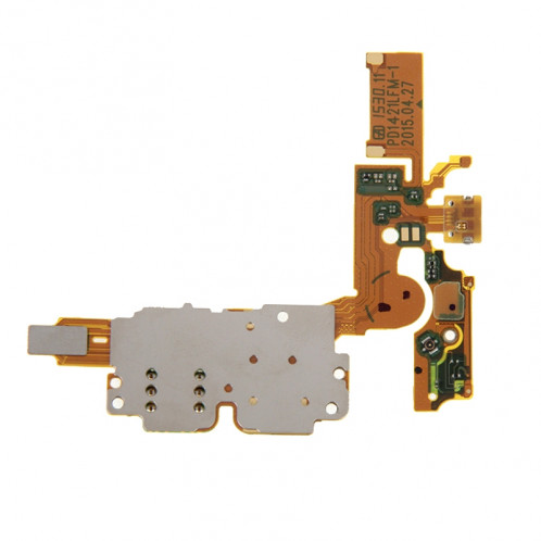 iPartsBuy Charge Port Flex Câble + SIM Card Reader Contact Remplacement pour vivo X5 Pro SI5131780-04